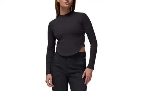 Jordan T Shirts Women's Black Crew Neck Moderate Other