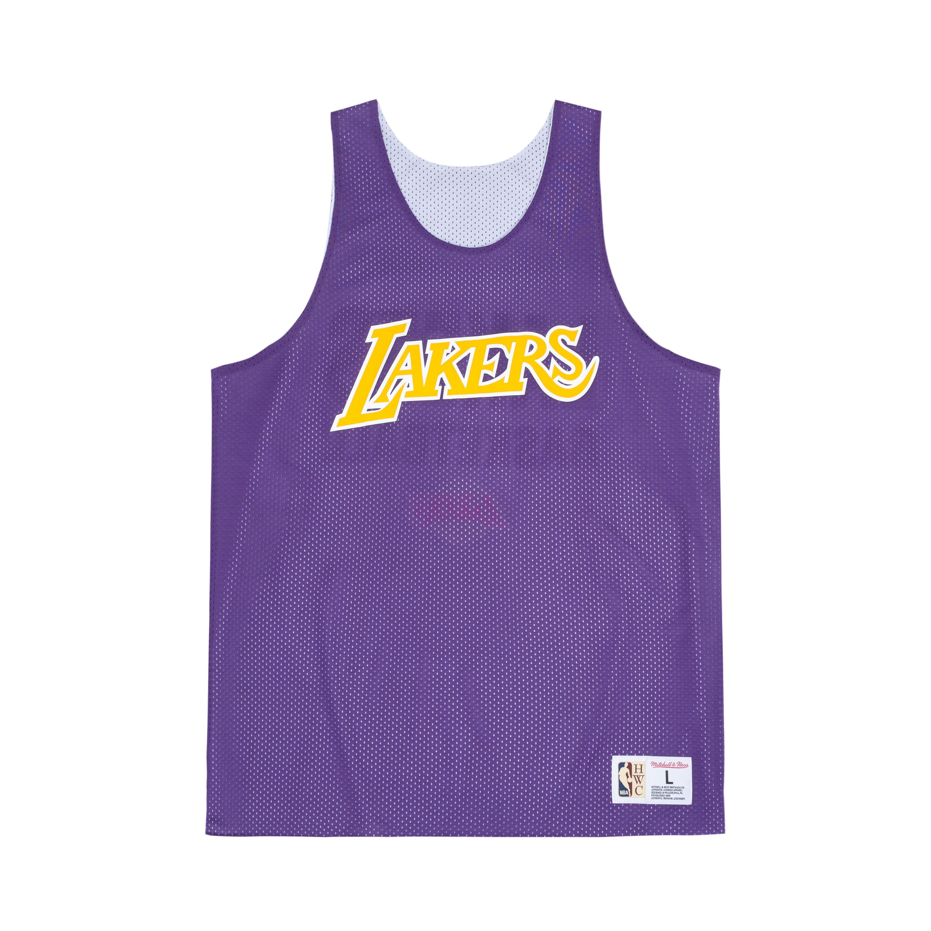 Mitchell Ness Mastermind Joint Series Basketball Jersey SW Fan Edition, Lakers Unisex Purple