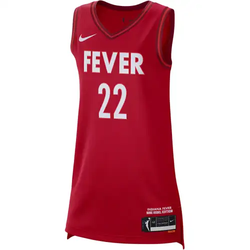 Nike Kelsey Mitchell Indiana Fever 2023 outdoor casual V-neck pullover sleeveless basketball vest, same style for men and women, university red