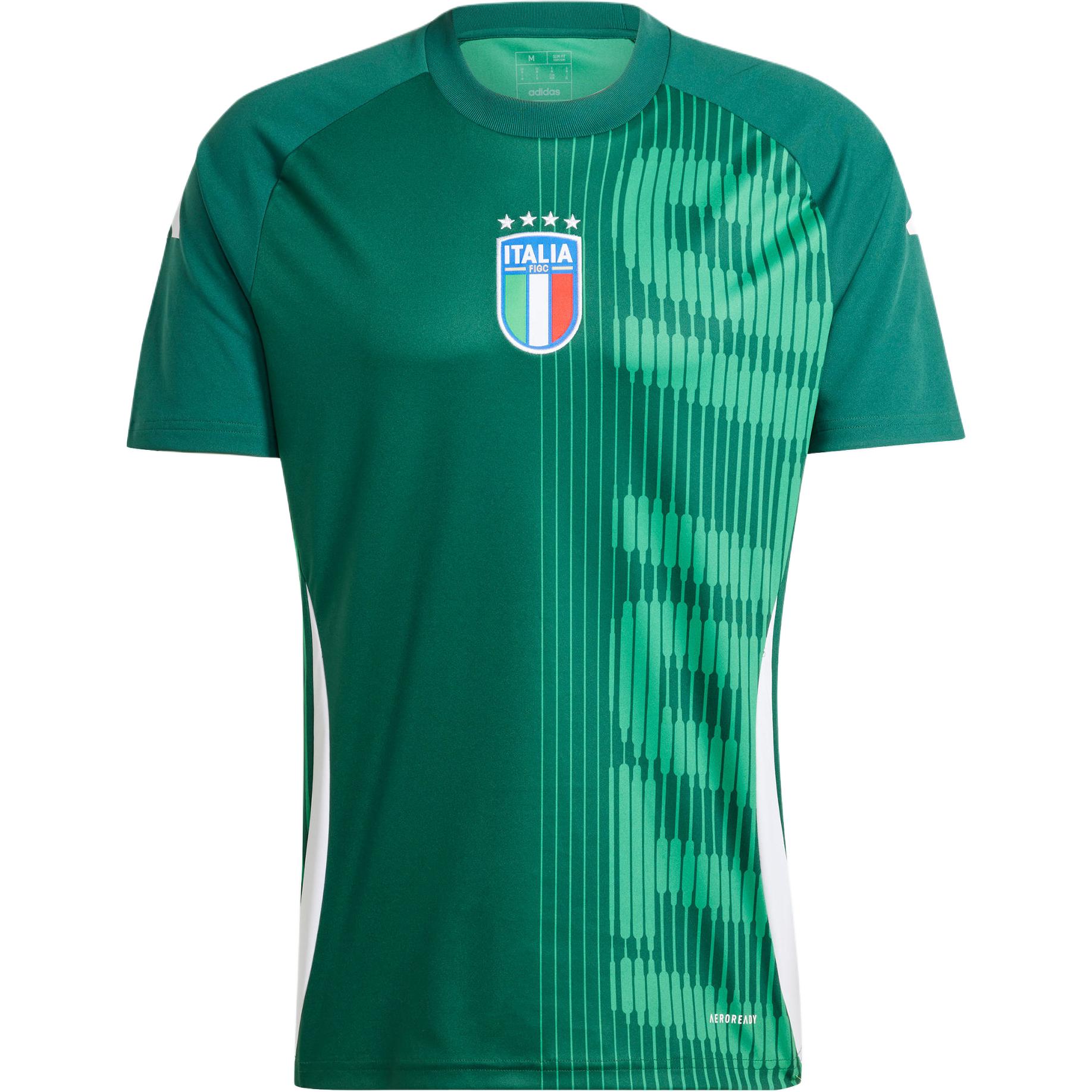 Adidas ITALY PRE MATCH JERSEY Soccer Jersey Men’s Dark Green