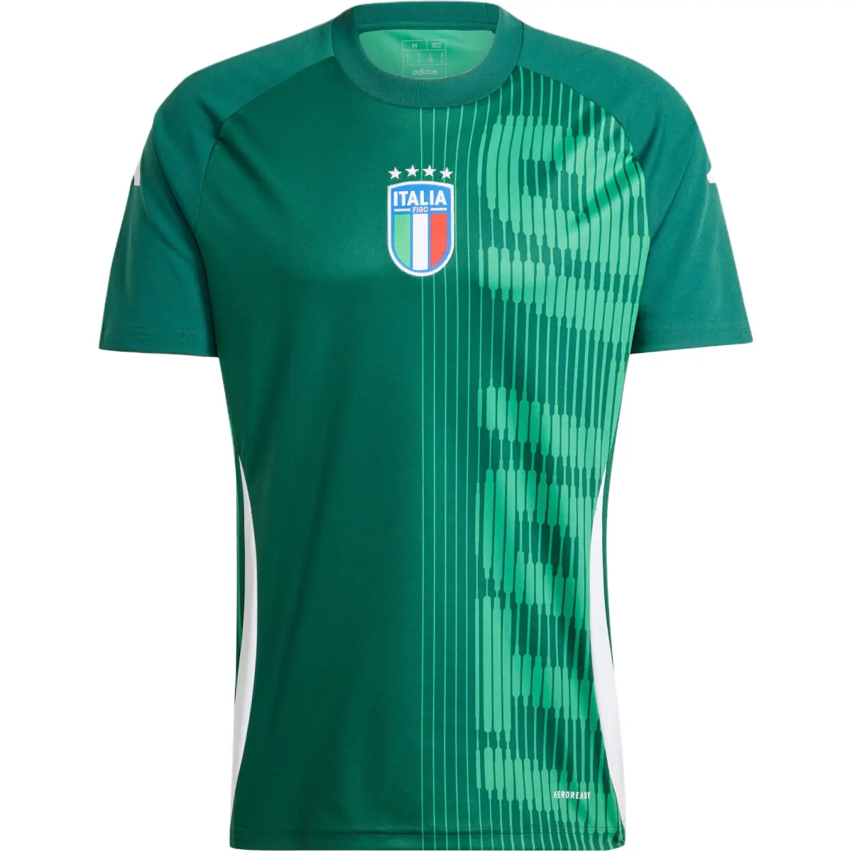 Adidas Italy National Team ITALY PRE MATCH JERSEY Soccer Jersey Men's Dark Green
