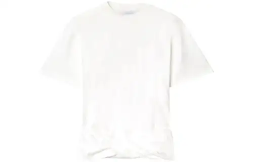 OFF-WHITE Arrows-motif twisted cotton shirt