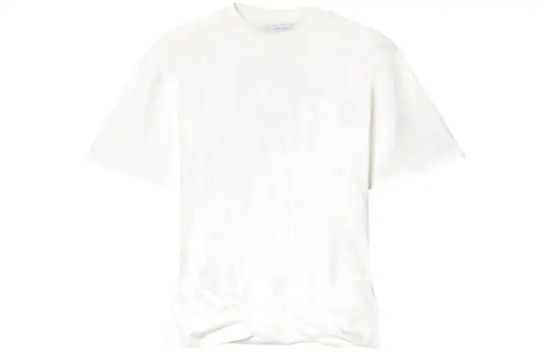 OFF-WHITE Arrows-motif twisted cotton shirt