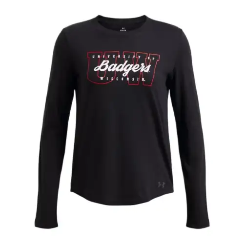 Under Armour Performance CottonCollegiate Regular T Shirt Women's Black