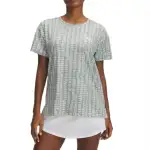 Under Armour Vanish Energy 2.0RUSH Drop Shoulder Sleeve T Shirt Women's Aqua Green/Silica Green/White