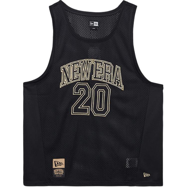 New Era Basketball Jersey Unisex Black