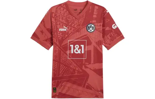PUMA Borussia Dortmund Soccer Jersey Men's Red