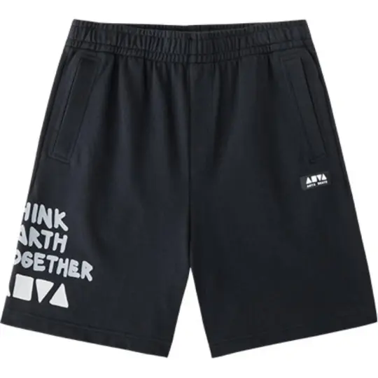 Anta x ZHENGJIUBEIJIXIONG,LIANMINGKUAN Sports Shorts Men's Basic Black