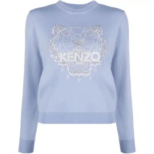 KENZO FW21 Sweater Women's Light Blue