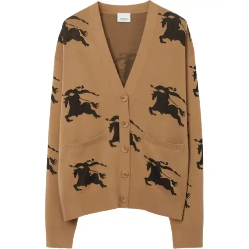 【Previous Season】EKD intarsia-knit cardigan