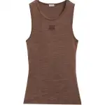 LOEWE Anagram SS25 Women's Pre Selection Collection Tank Top Women's Chocolate Brown