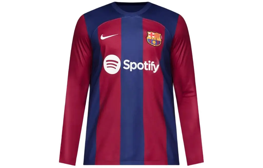Nike FC Barcelona FC Barcelona 2023/24 Stadium Home Soccer Jersey Men's Dark Royal Blue/Noble Red/White