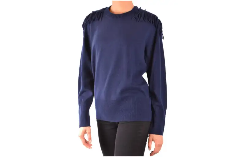 Burberry Sweaters Women's Blue Crew Neck Moderate Other
