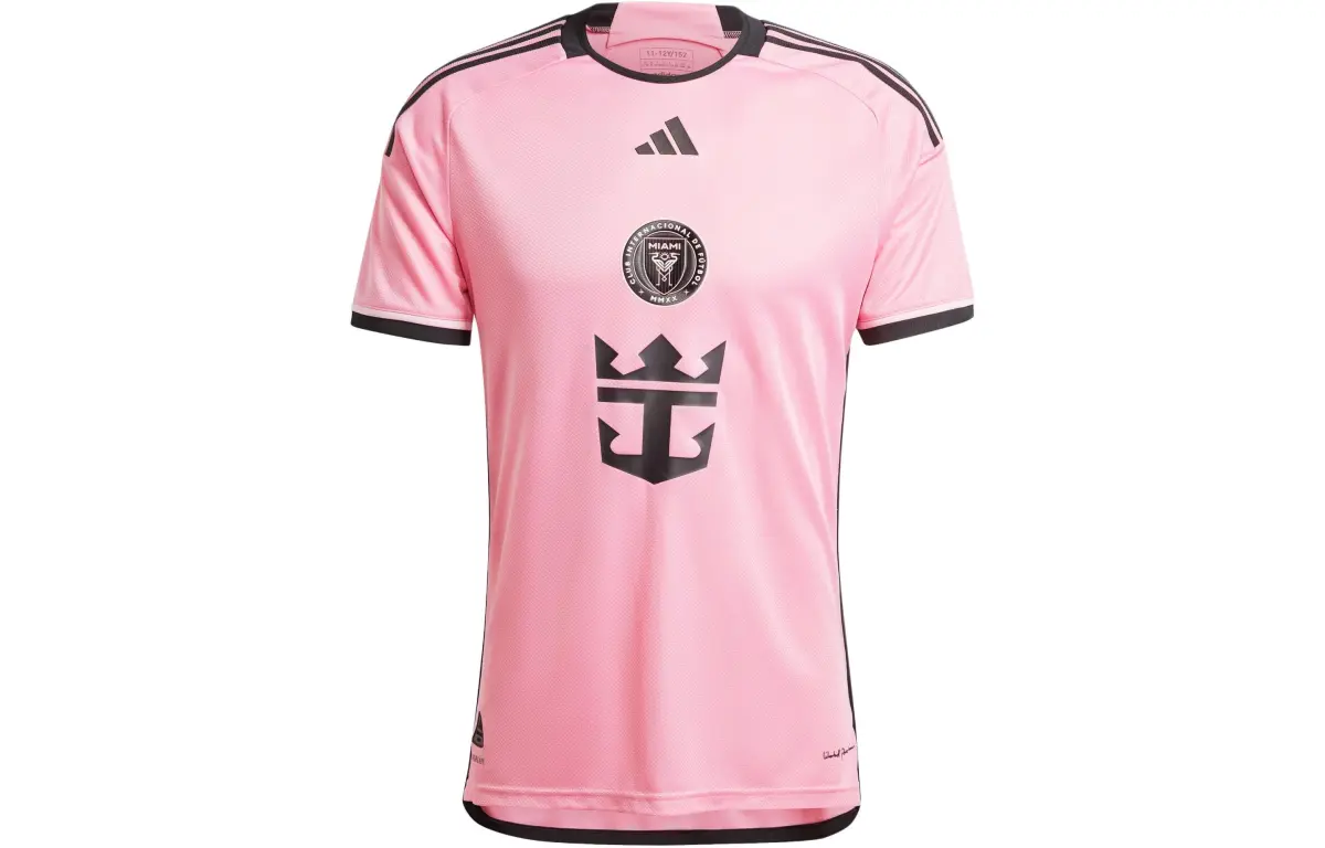 Adidas Inter Miami Inter Miami Cf 24/25 Messi Home Soccer Jersey Player Edition Men's Simple Pink