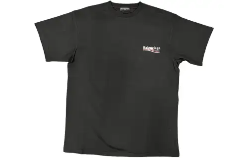 Balenciaga T Shirt Regular Fit Women's Black