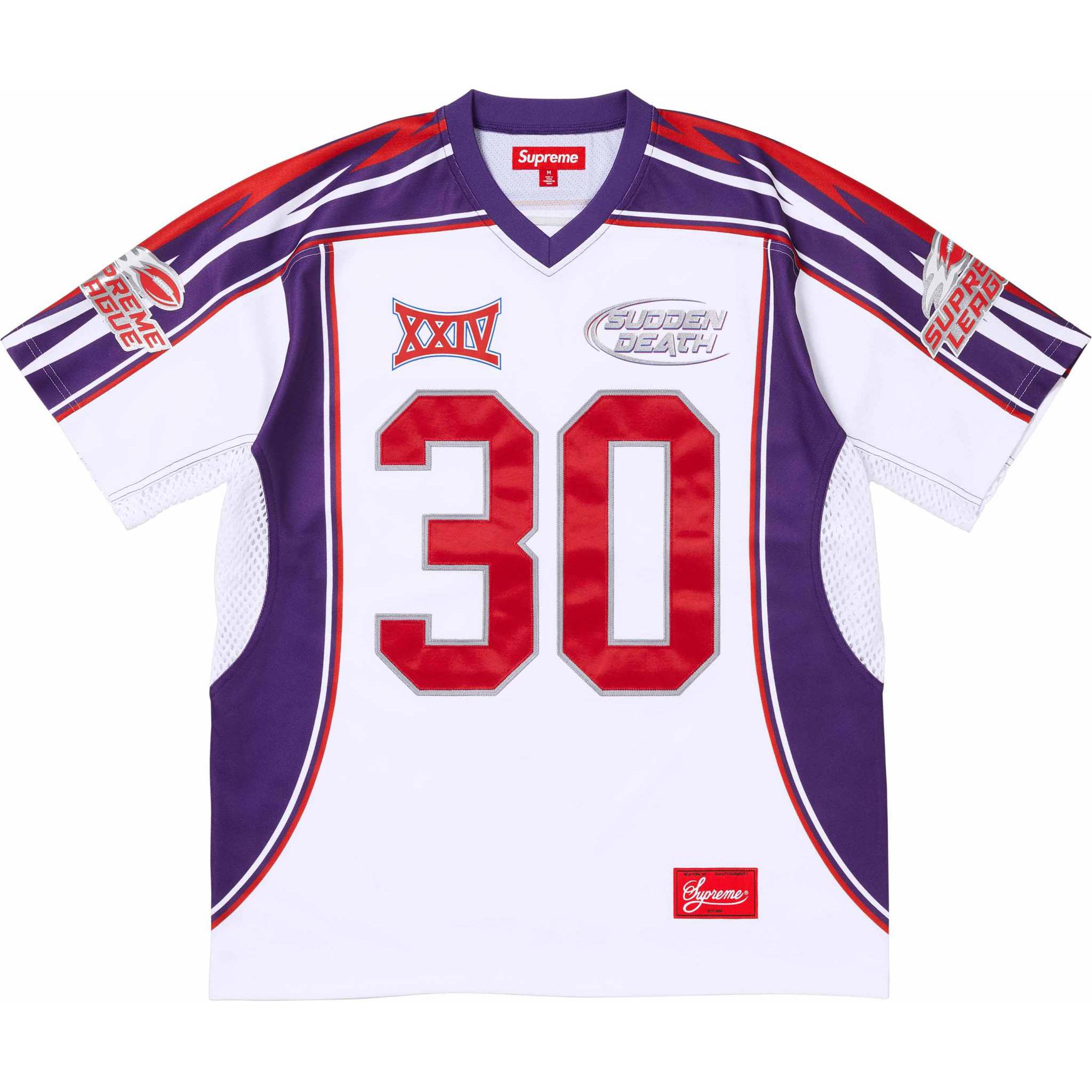 Supreme Sudden Death Football Jersey