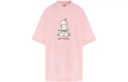 Vetements My Milkshake T-Shirt 'Baby Pink'