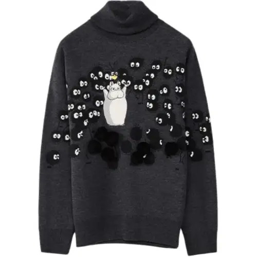 LOEWE Spirited Away SS22 Sweater Women's Black