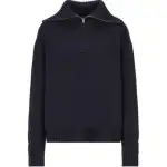 Loro Piana Parksville Half-Zip Knitted Jumper