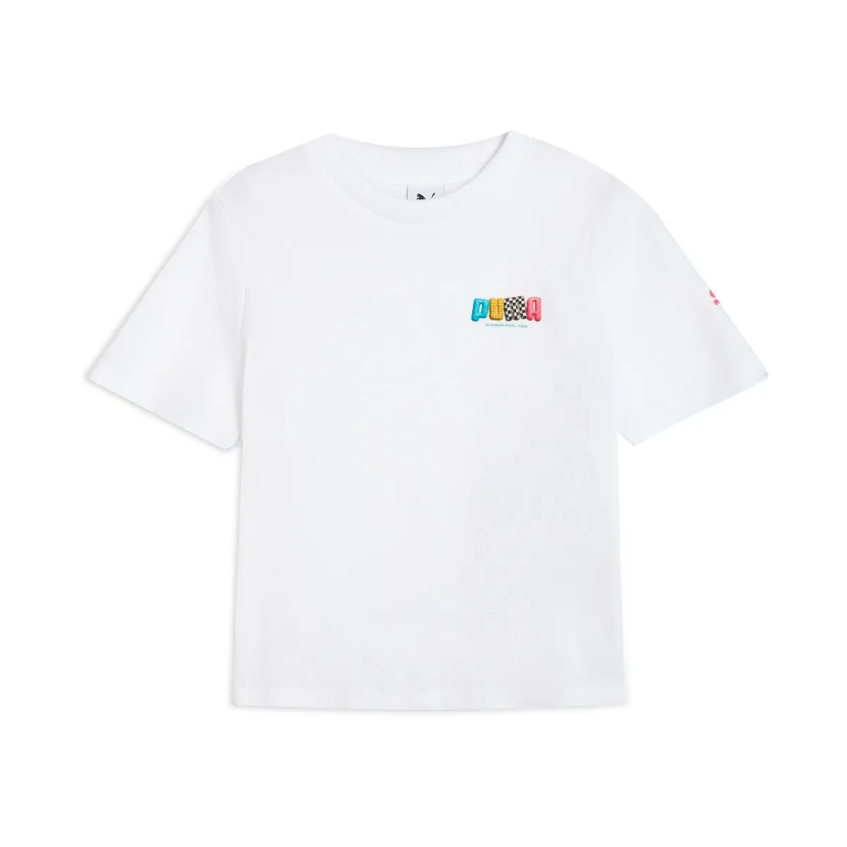 PUMA Graphic T Shirt Women's White 02