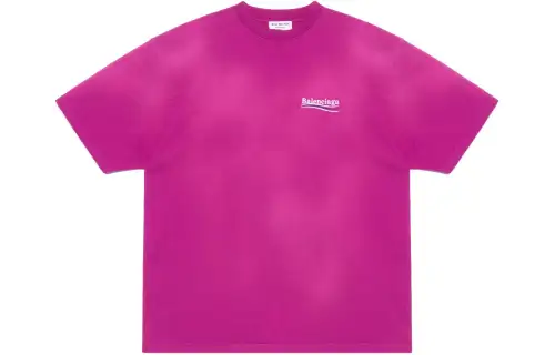 Balenciaga Oversize T Shirt 'Dark Fuchsia'