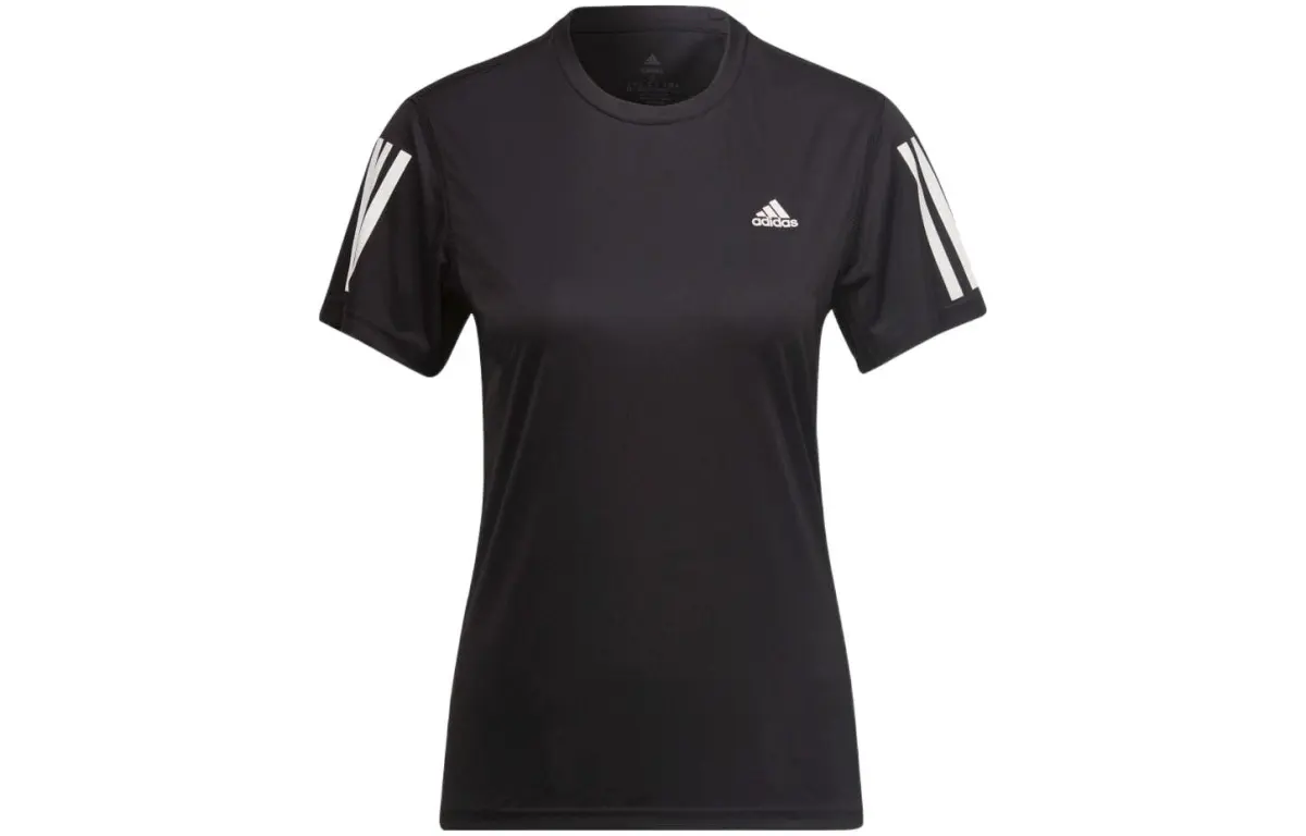 Adidas Set in Sleeve T Shirt Women's Black
