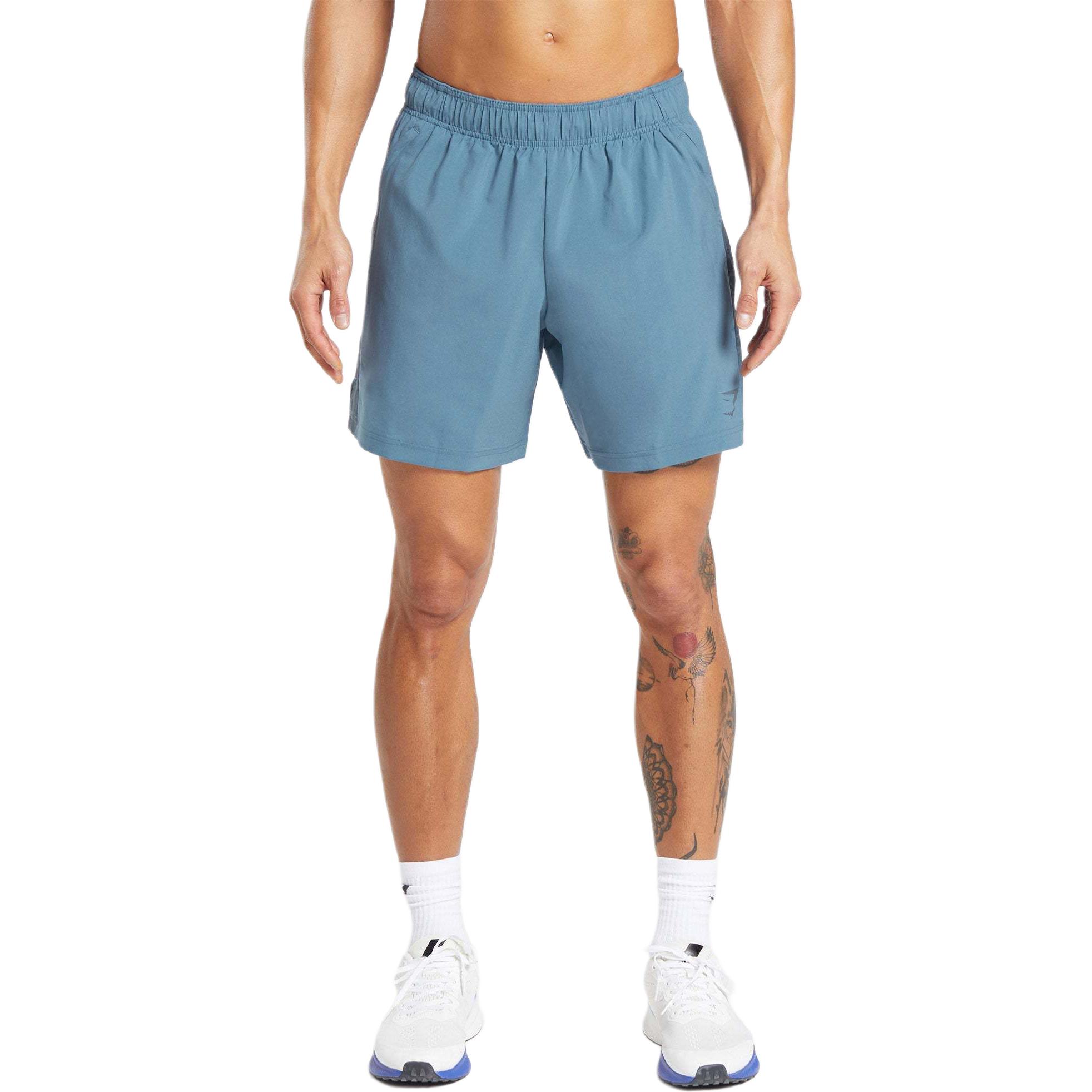 GYMSHARK SPORT 7′ SHORTS Sports Shorts Men’s Blue