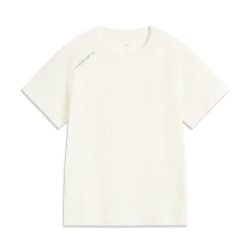 Li Ning CF T Shirt Women's Ivory
