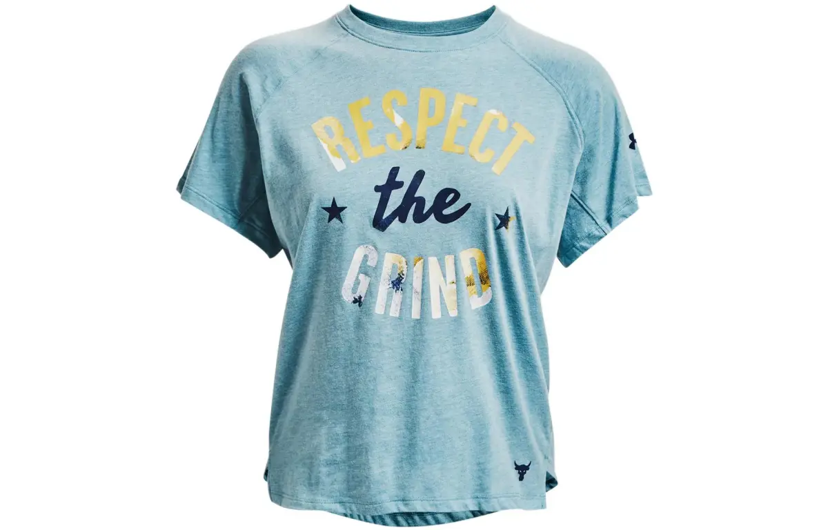 Under Armour Raglan Sleeve T Shirt Women's Blue