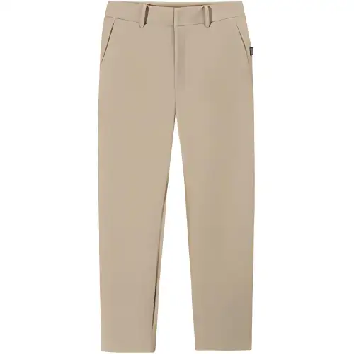 Anta Variety Training Collection Fleece Lined Slim Fit Water Repellent Sports Pants Men's Wood Khaki