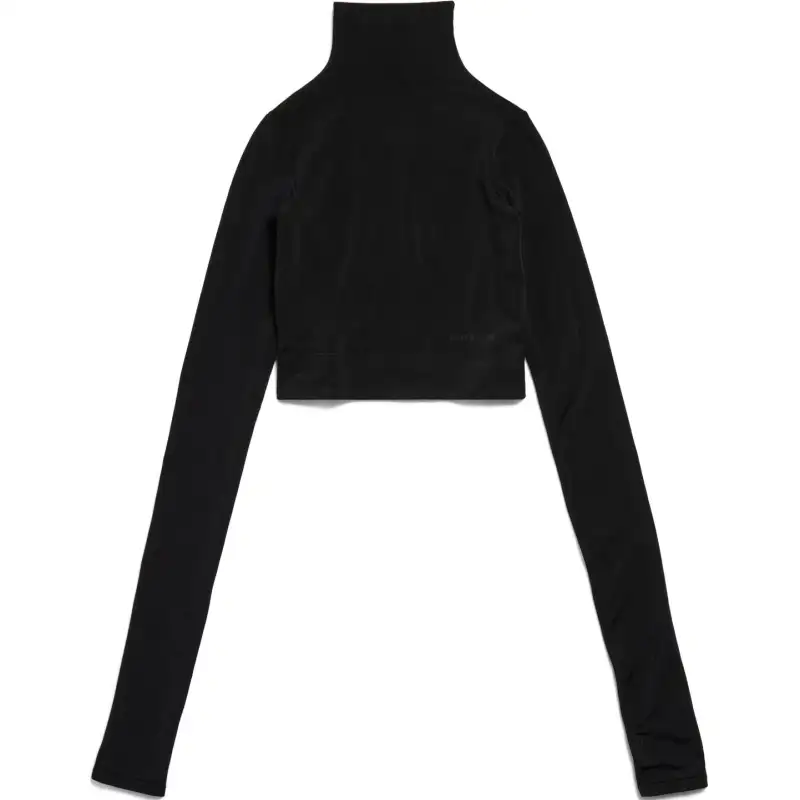 Balenciaga Cropped Long Sleeve Top