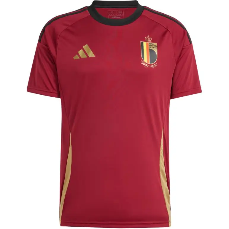 Adidas Belgium National Team BELGIUM HOME FAN Soccer Jersey Men's Red