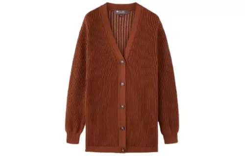 Loro Piana Buttoned V-Neck Cardigan