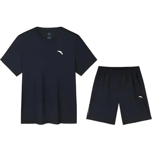 Anta Variety Training Collection Casual Sportswear Men's Basic Black