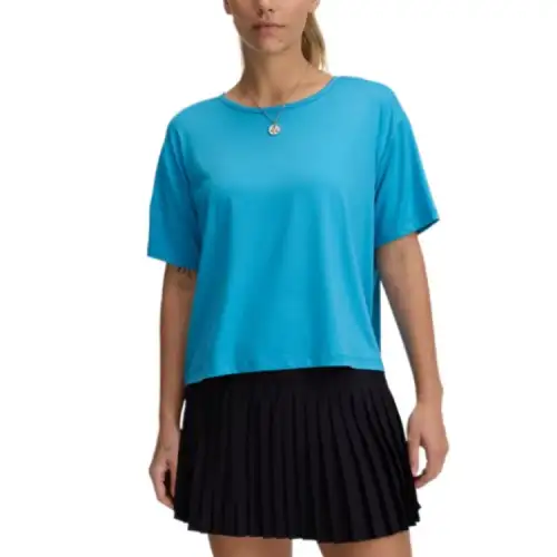 Under Armour Motion Drop Shoulder Sleeve T Shirt Women's Blue