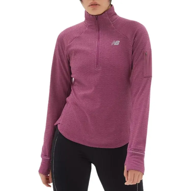 New Balance T Shirt Women's Raisins Heather