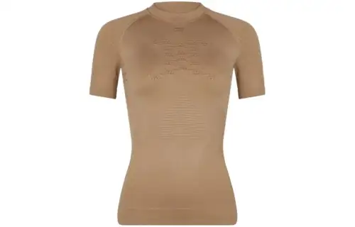 Balenciaga T Shirt, Slim Fit Women's Brown