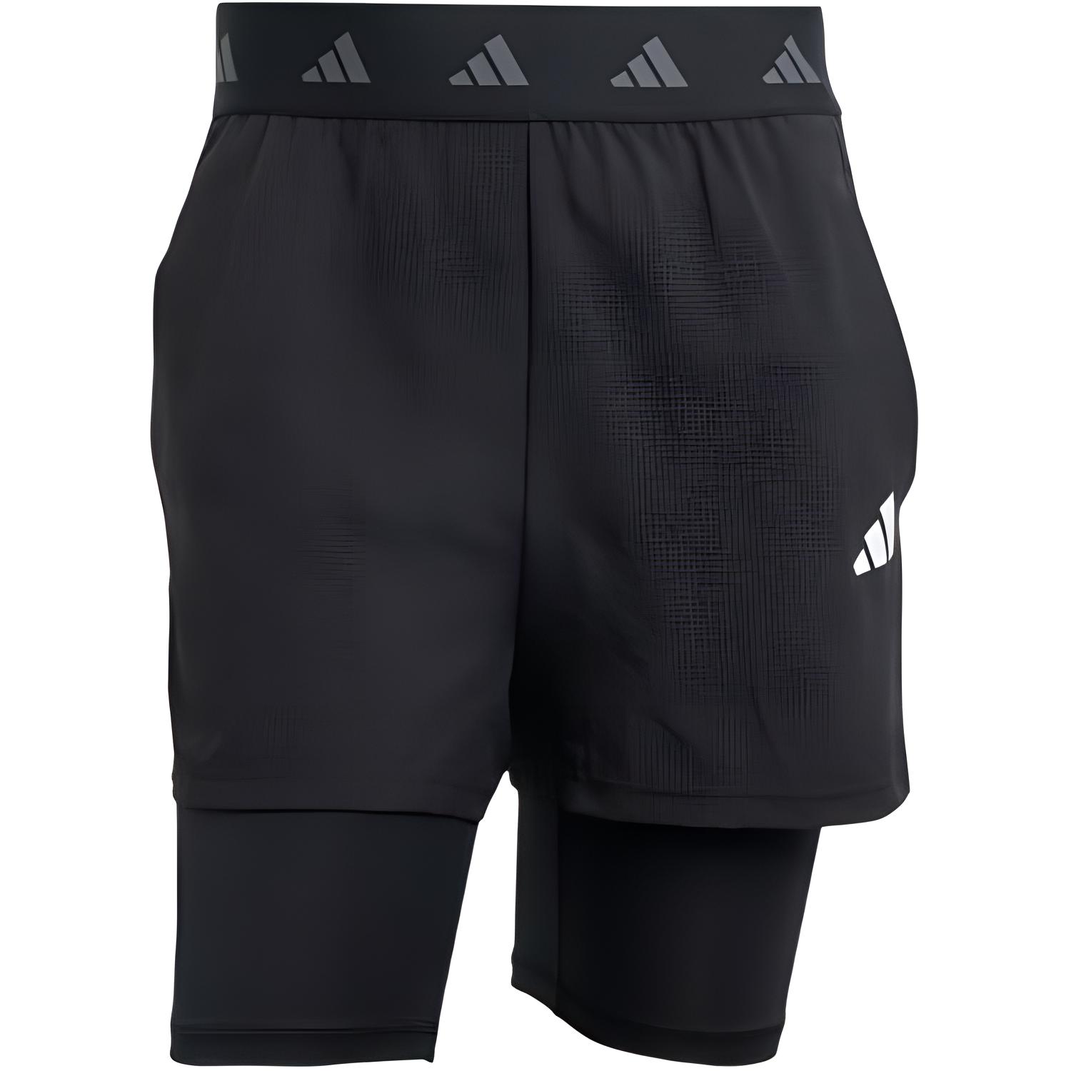 Adidas Free Shipping With AdiClub Gym+ 2 in 1 Shorts