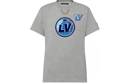 LOUIS VUITTON Regular T Shirt Women's Gray