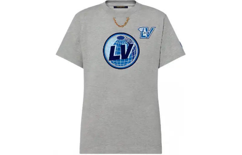 LOUIS VUITTON Regular T Shirt Women's Gray