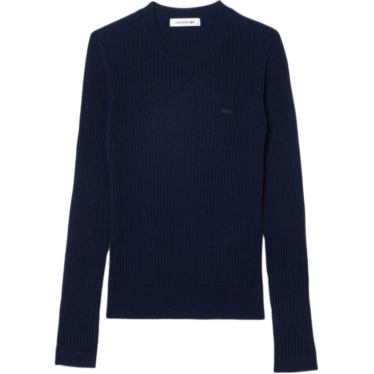 Женский джемпер LACOSTE (темно-синий)