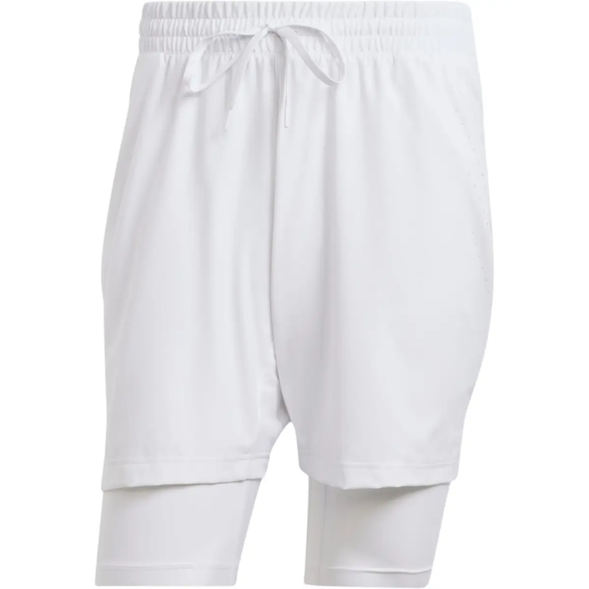 Adidas Free Shipping With AdiClub Tennis Pro Aeroready Shorts And Inner Shorts Set
