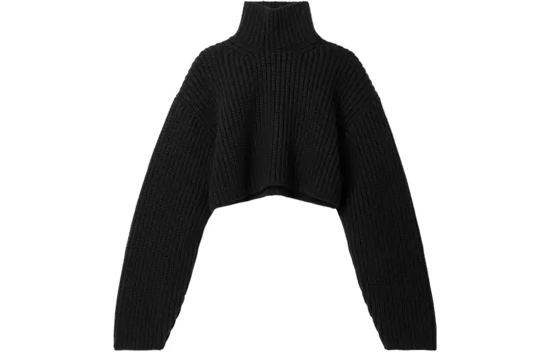 Balenciaga SS24 Sweater Regular Fit Women's Black