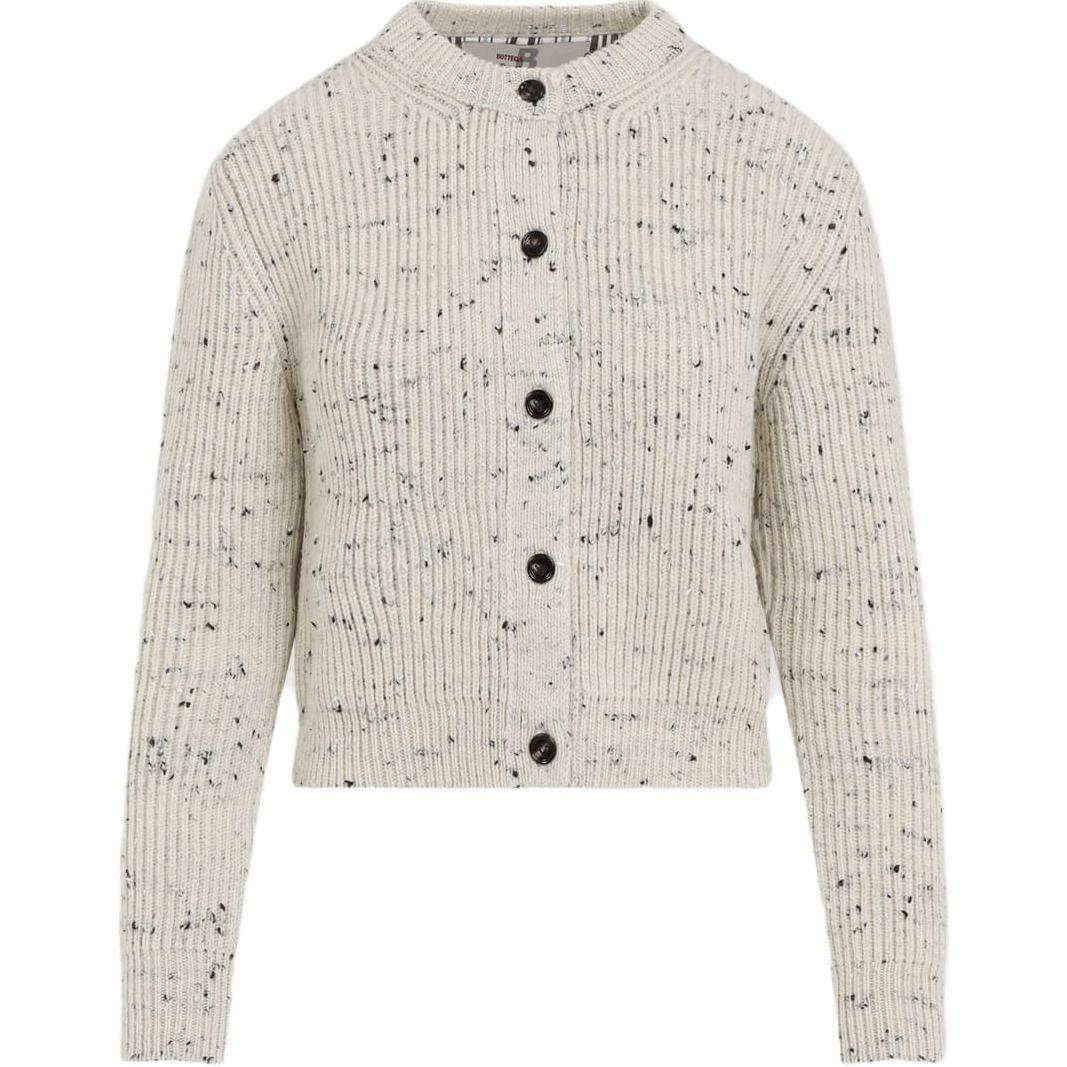 Bottega Veneta Buttoned Crewneck Sweater