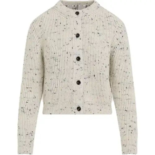 Bottega Veneta Buttoned Crewneck Sweater