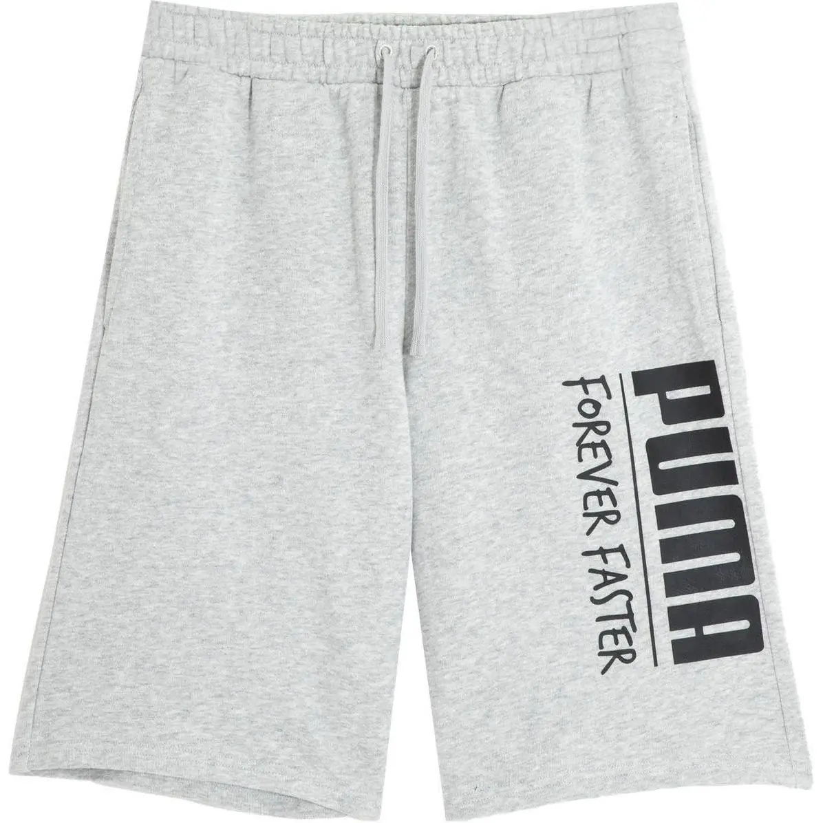 PUMA SHORTS Casual Shorts Unisex Light Mixed Gray