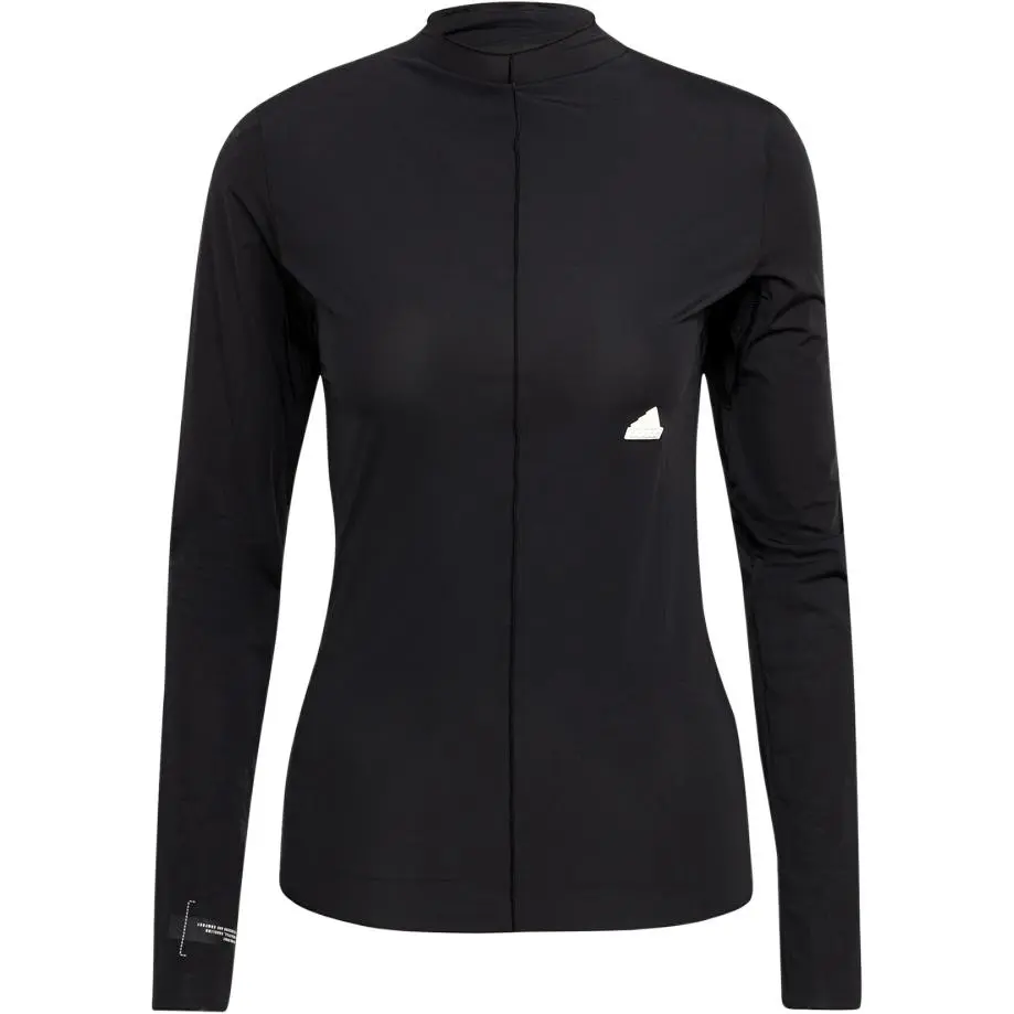 Adidas Set in Sleeve T Shirt Women's Black