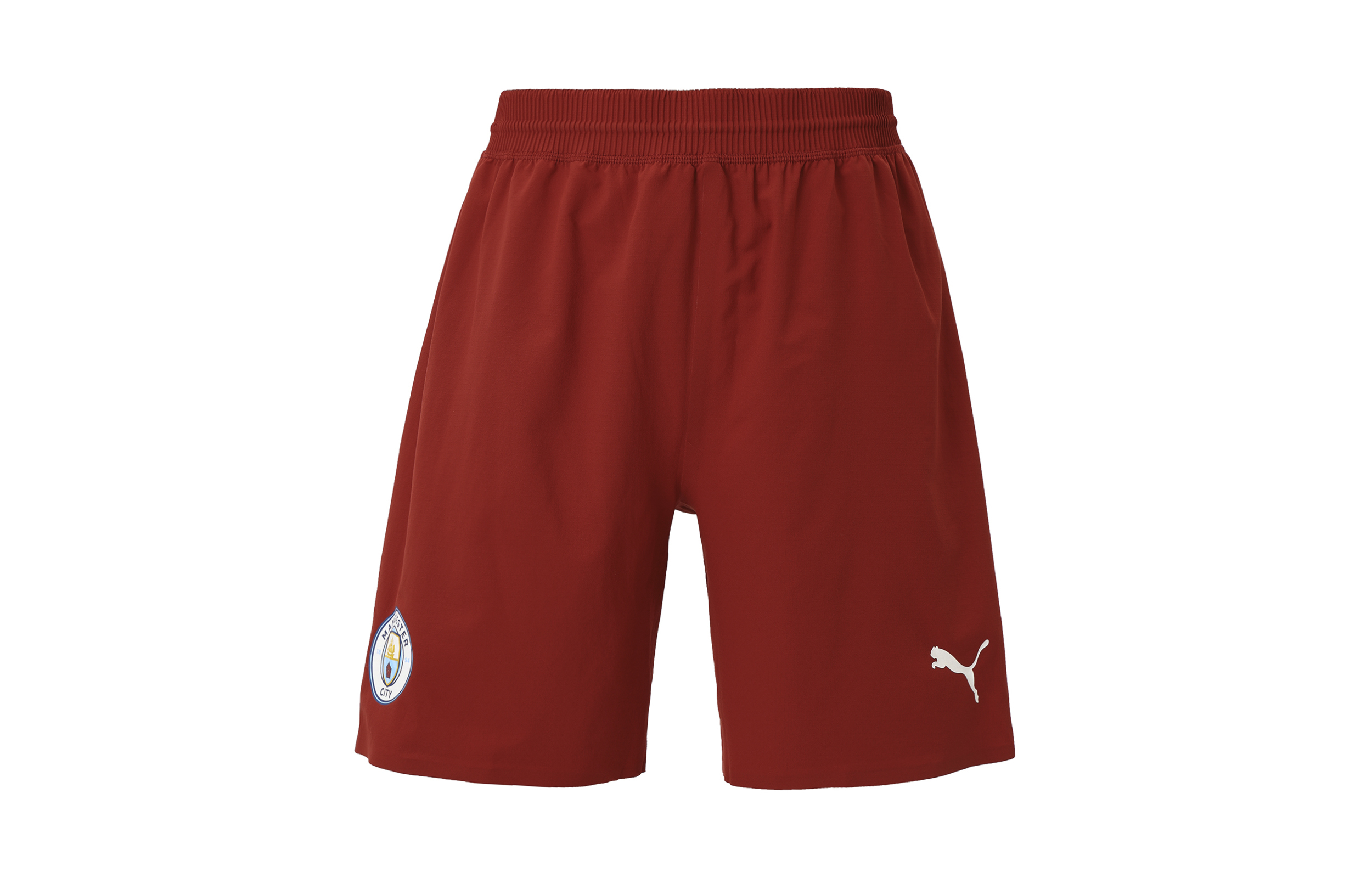 PUMA Manchester City Player Issue Home Change Shorts Soccer Bottom Unisex Red