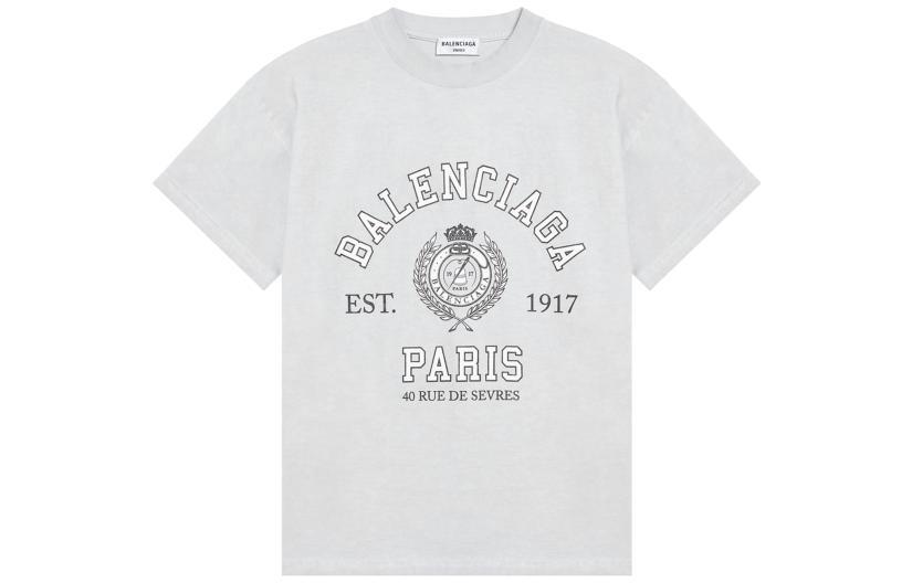 Женская футболка Balenciaga SS22 (белая)