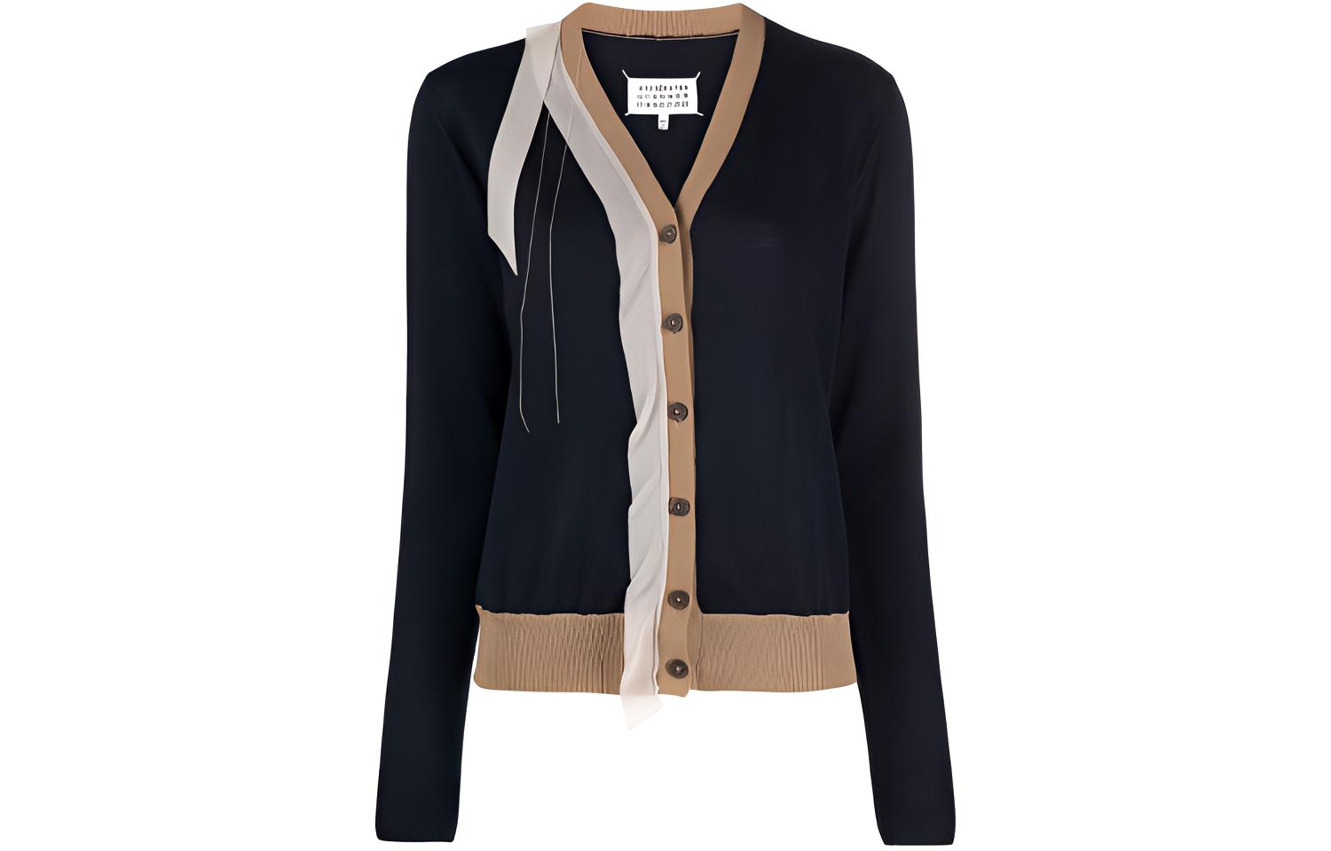 Женский кардиган Maison Maison Margiela FW21 (синий)